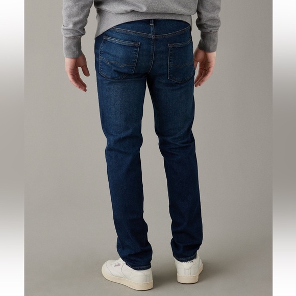 AE Men’s Slim Straight Flex Jeans - Picture 3 of 8